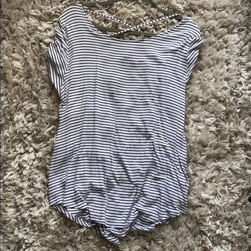 Lace Back T-shirt